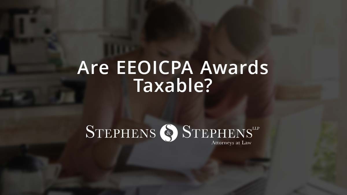 Are EEOICPA Awards Taxable?
